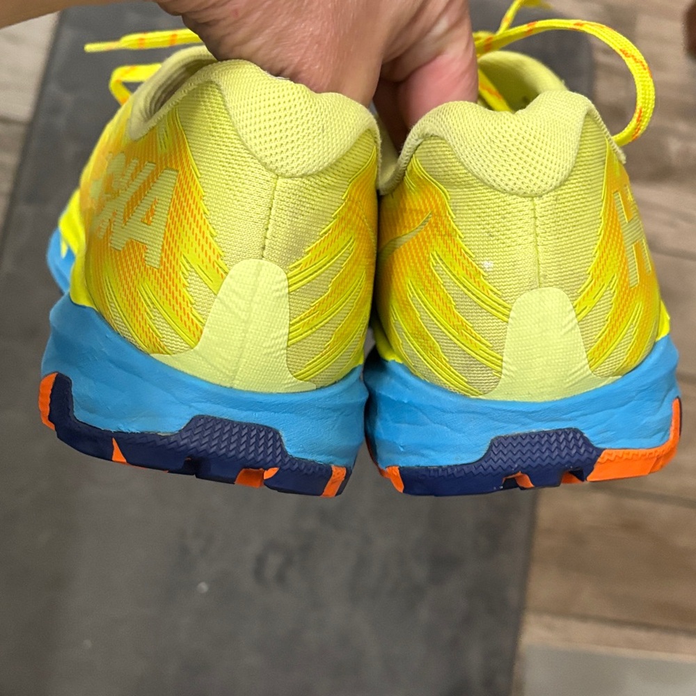 Hoka One One Men's Vibrant Yellow Athletic Shoes - Picture 5 of 8